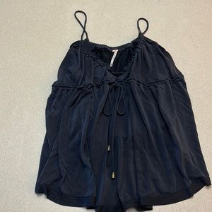 Free People Tank Top In Black Small